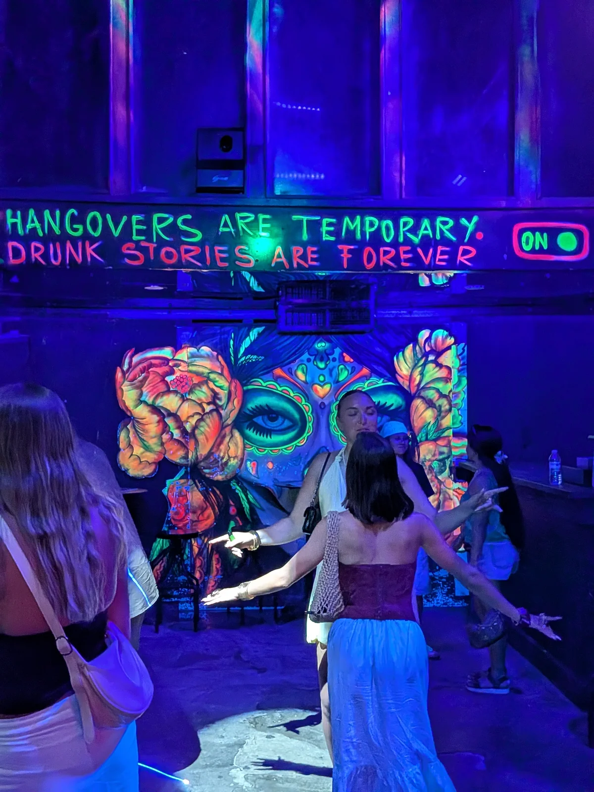 Hangovers are temporary, drunk stories are forever