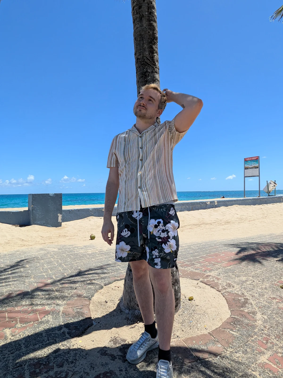 On the Condado boardwalk