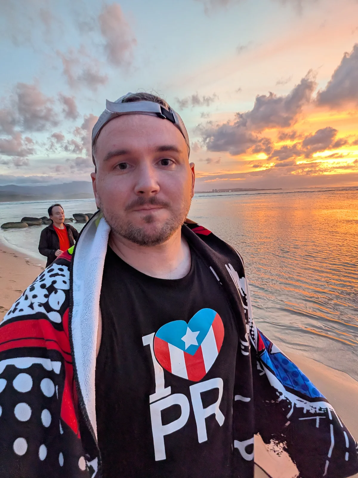 Beach at sunset