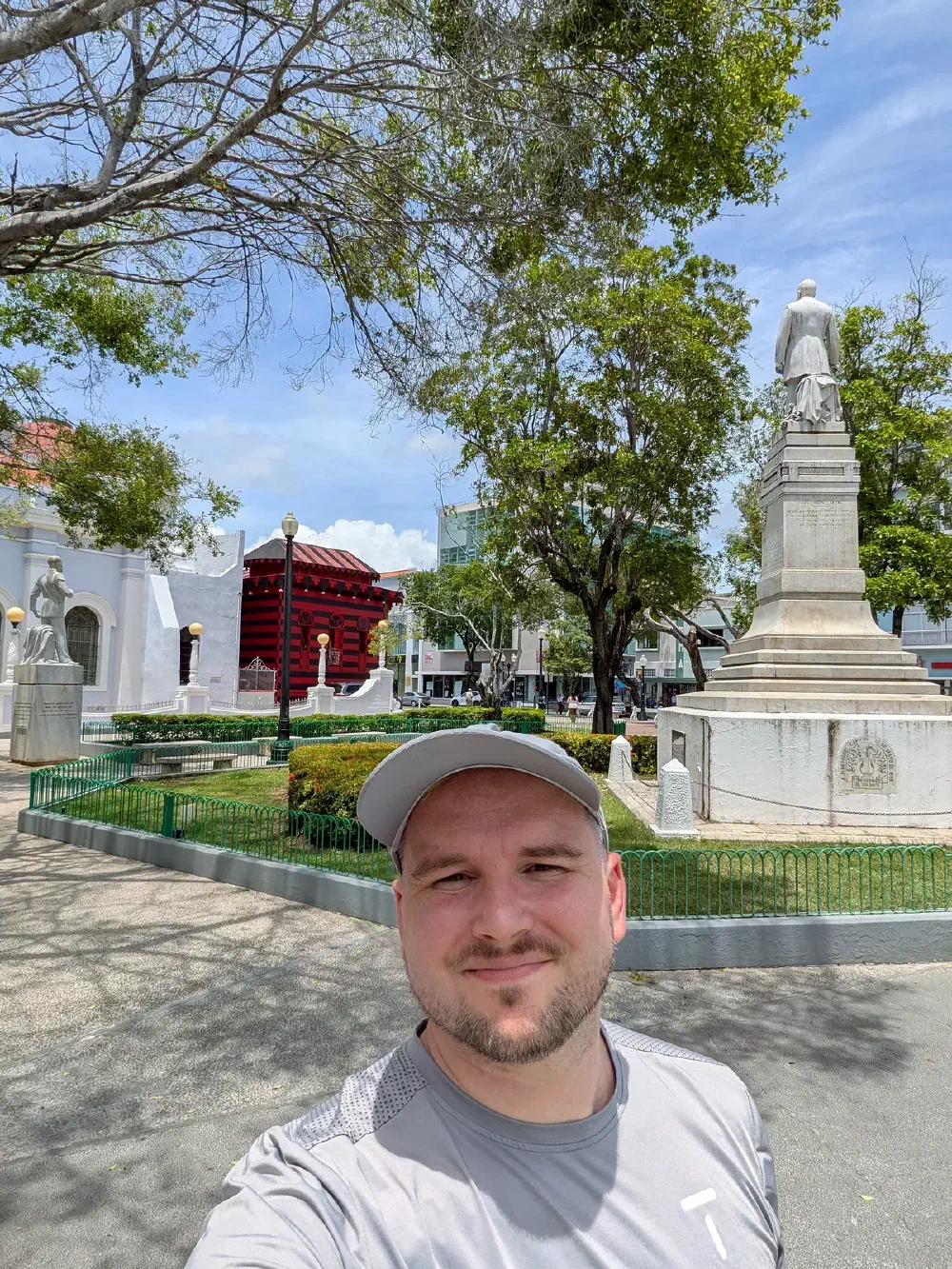 Selfie at Parque de Bombas