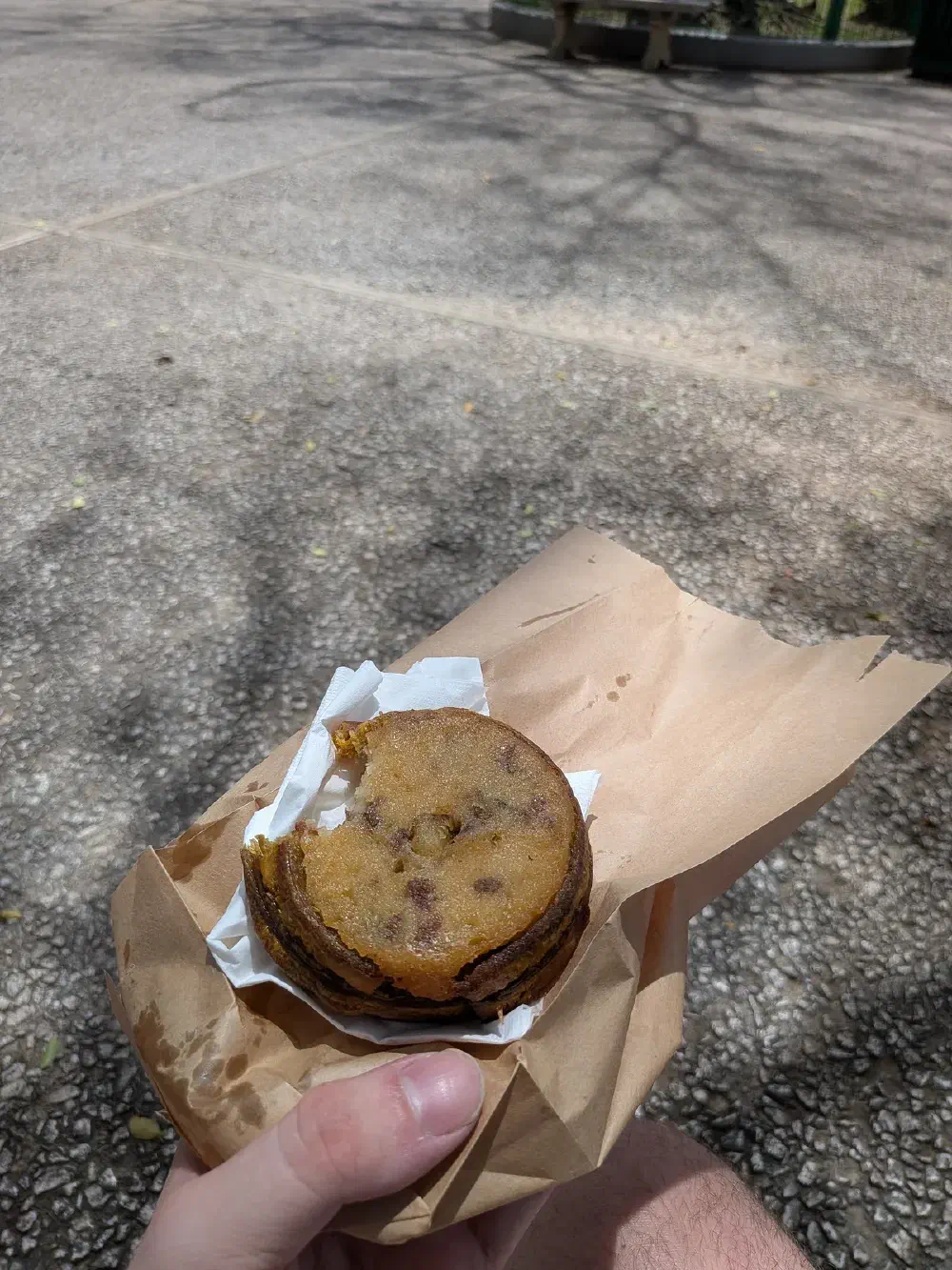 Street food near Parque de Bombas