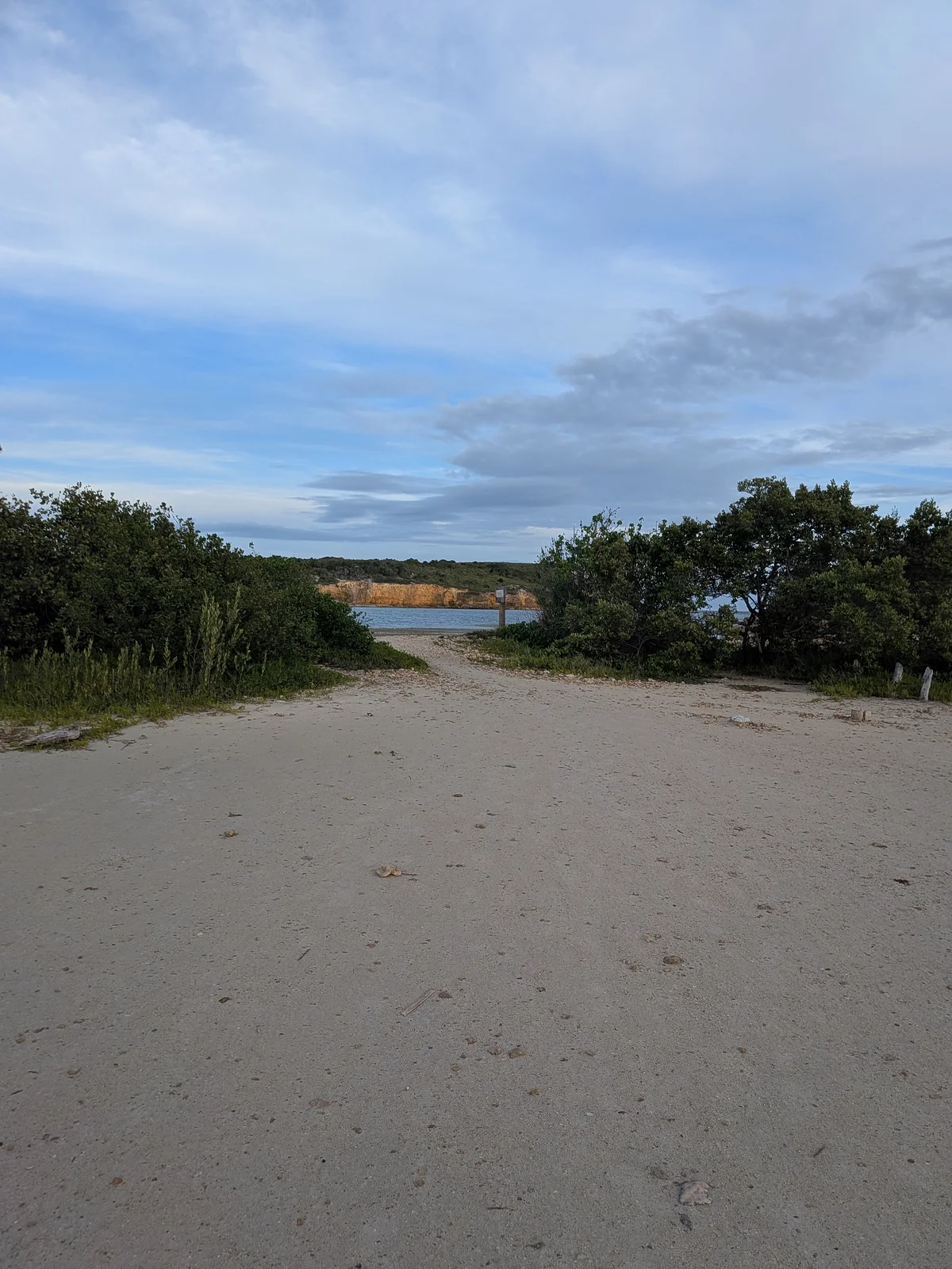 Sandy path to the beach