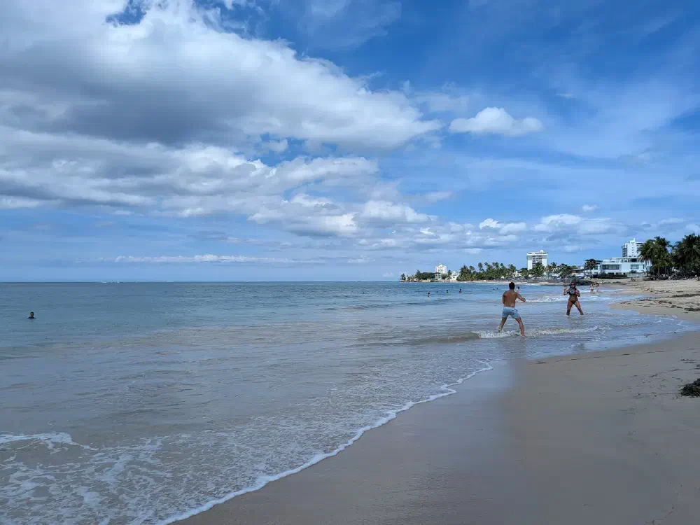Condado beach, afternoon